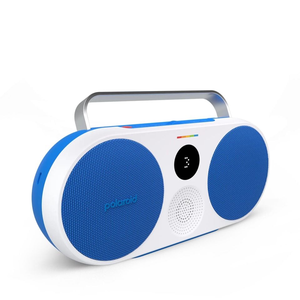 Polaroid Player P3 Bluetooth Hoparlör - Mavi & Beyaz