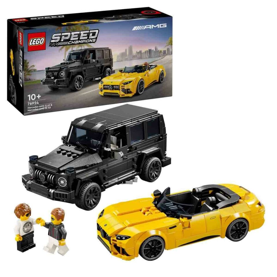 LEGO Speed Champions Mercedes-AMG G 63 ve Mercedes-AMG SL 63 76924