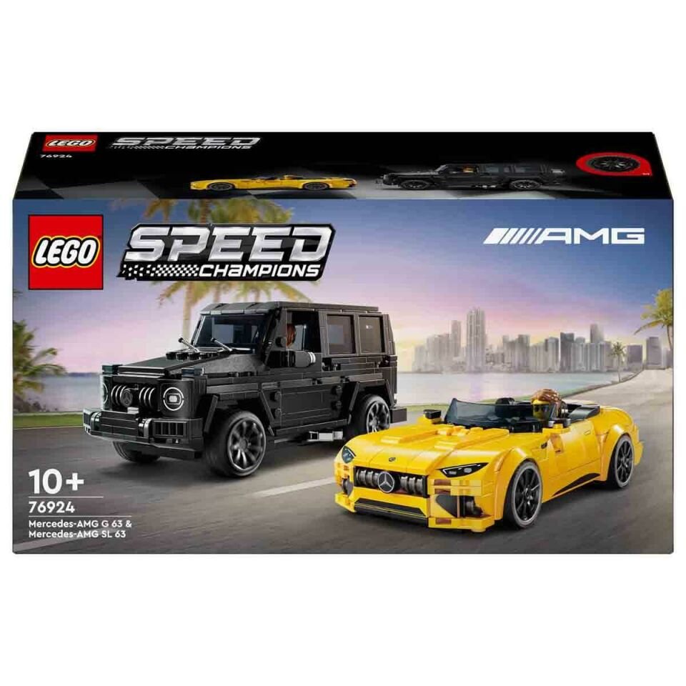 LEGO Speed Champions Mercedes-AMG G 63 ve Mercedes-AMG SL 63 76924