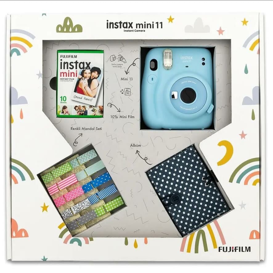 İnstax Mini 11 Akordeon Albüm ve Mandallı Box