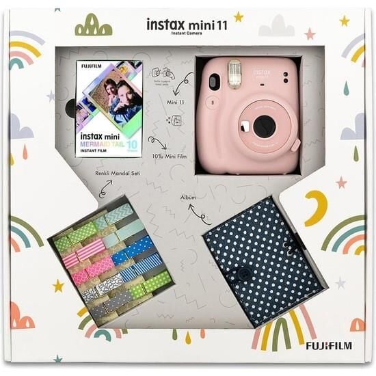 İnstax Mini 11 Akordeon Albüm ve Mandallı Box