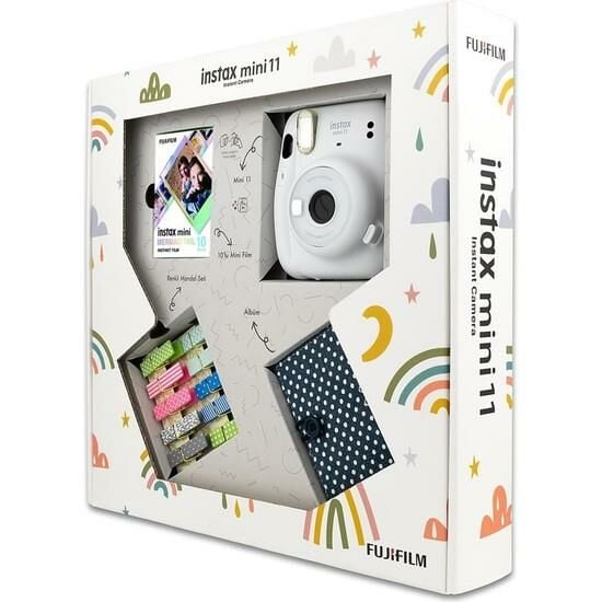 İnstax Mini 11 Akordeon Albüm ve Mandallı Box Beyaz