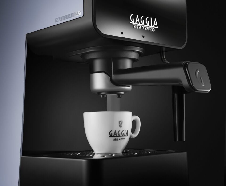 Gaggia Espresso Deluxe Fırtına Grisi Manuel Makine