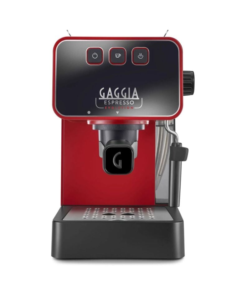Gaggia Espresso Evolution Lav Kırmızısı Manuel Makine