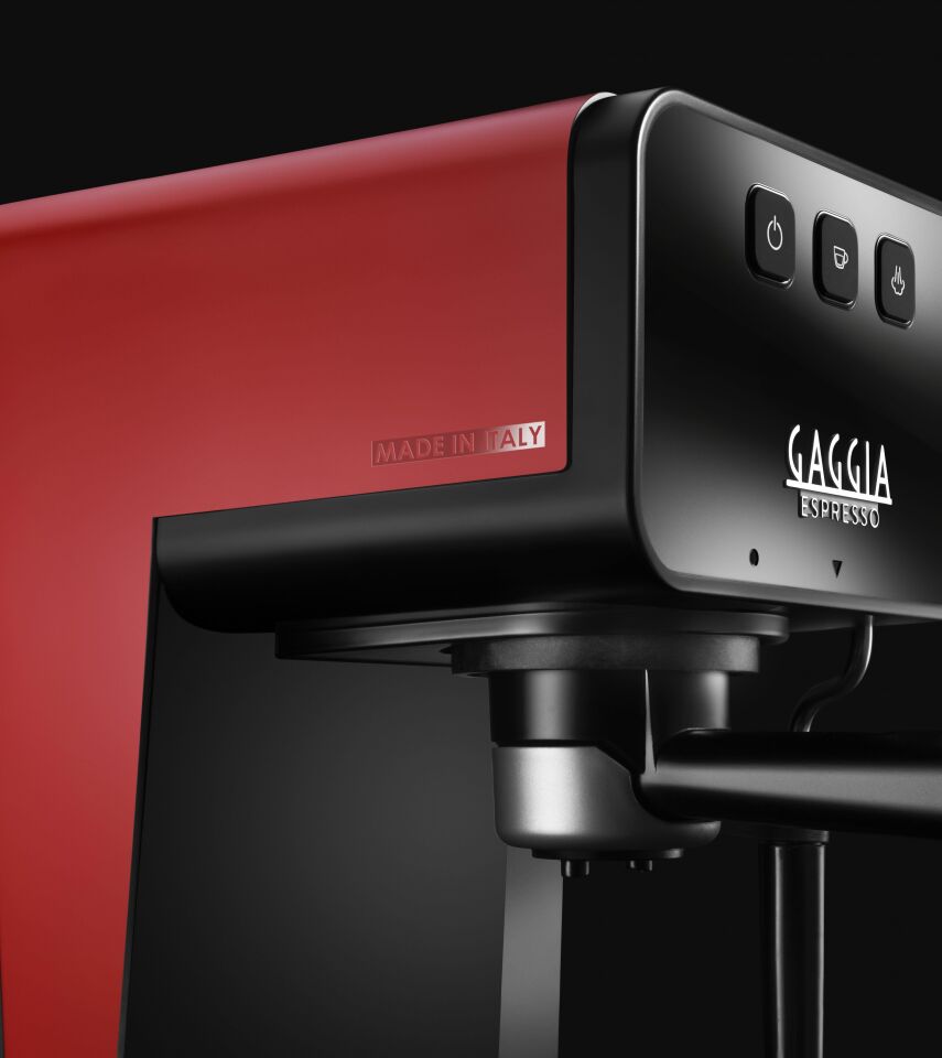 Gaggia Espresso Style Lav Kırmızısı Manuel Makine