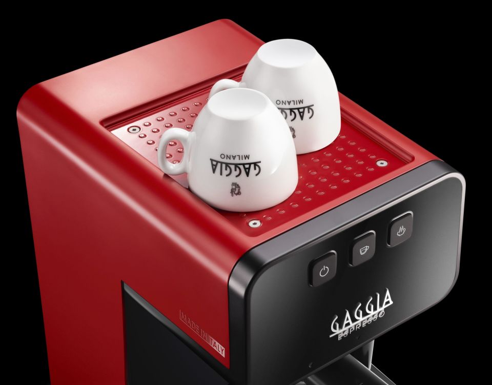 Gaggia Espresso Style Lav Kırmızısı Manuel Makine