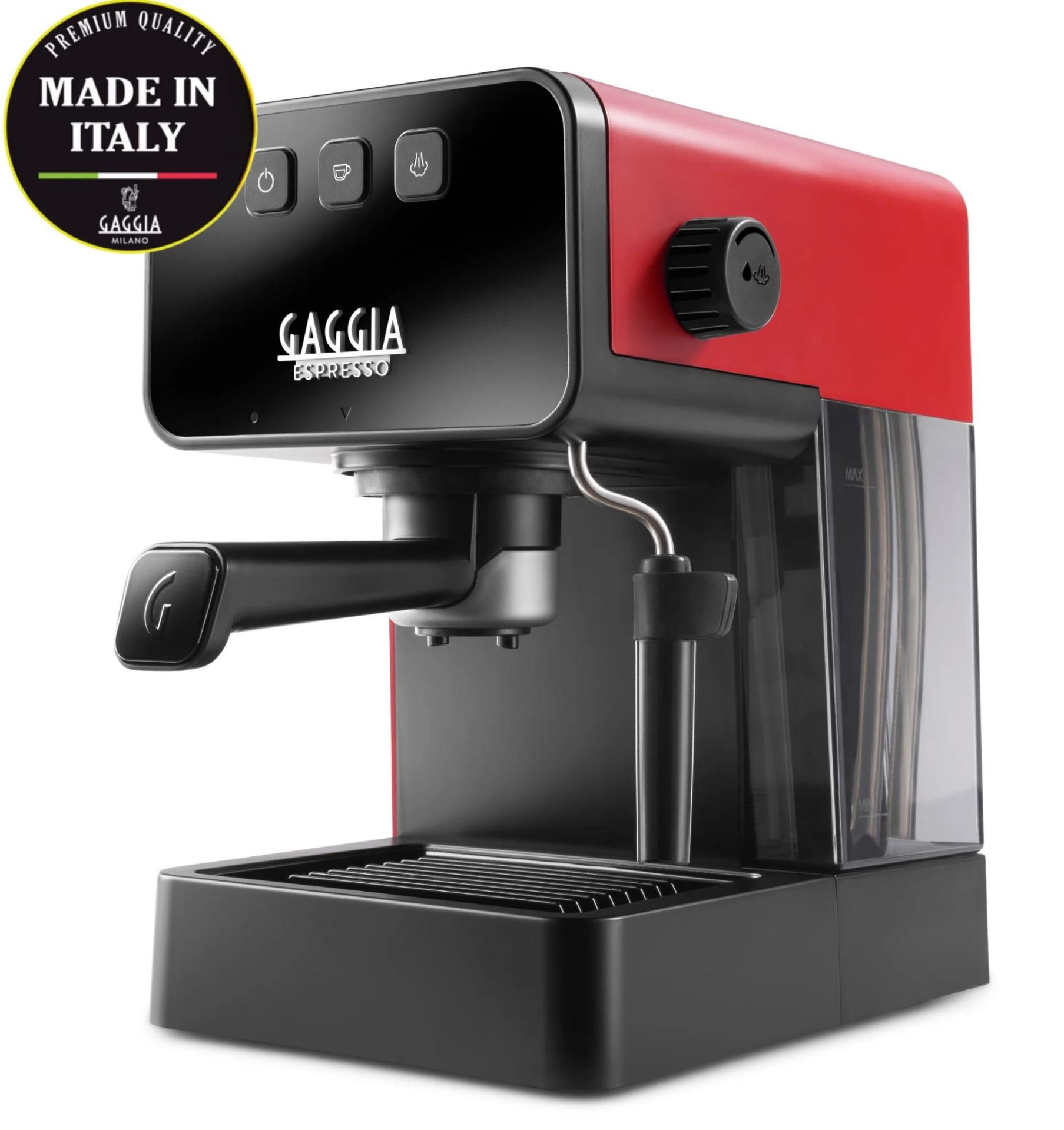 Gaggia Espresso Style Lav Kırmızısı Manuel Makine