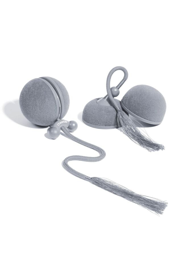 Cheerble Wicked Ball Duo2 İnteraktif Şarjlı Kedi Oyun Topu (2-in-1) CWJ04 Gri
