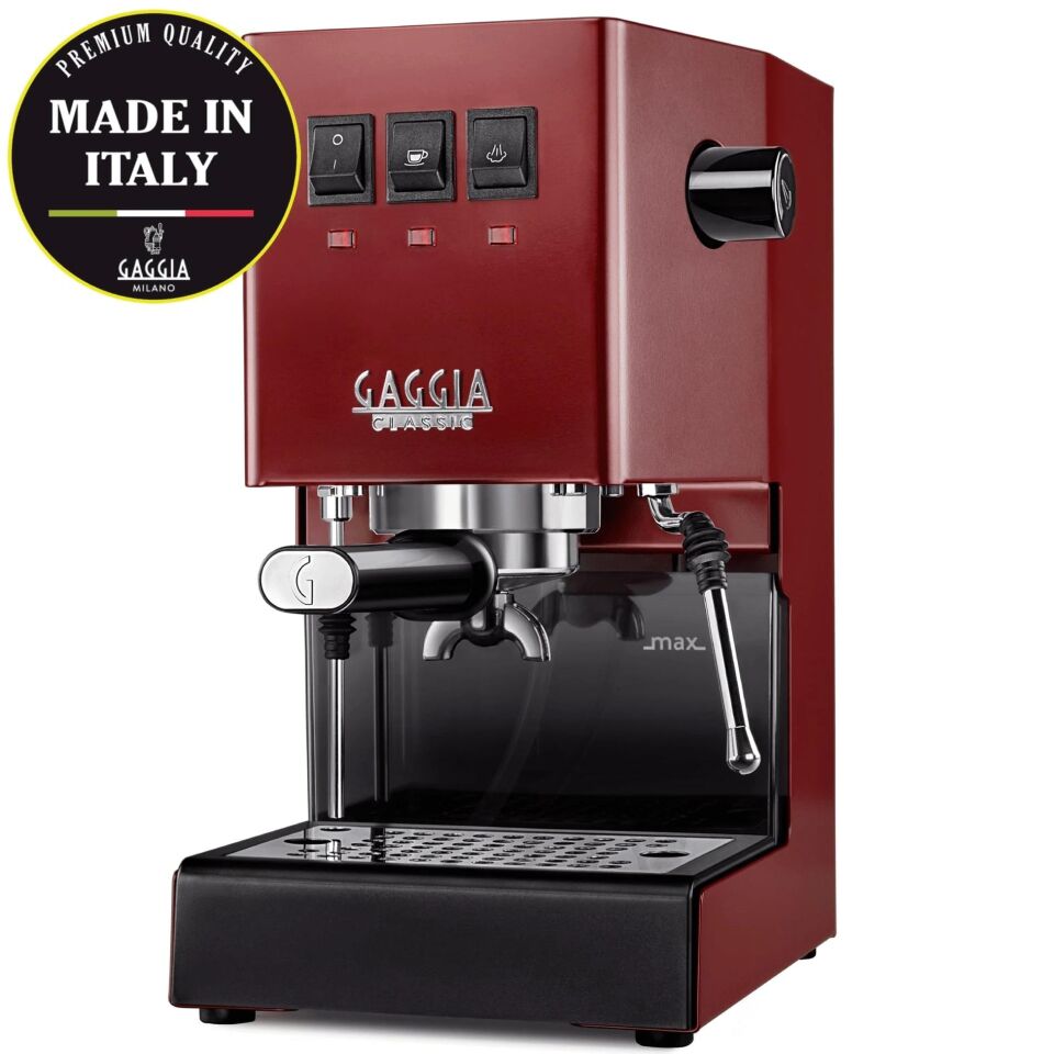 Gaggia Classic E24 Kırmızı Espresso Makinesi