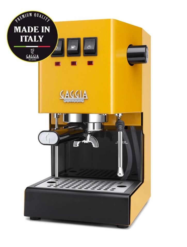 Gaggia Classic E24 Güneş Işığı Sarısı Espresso Makinesi