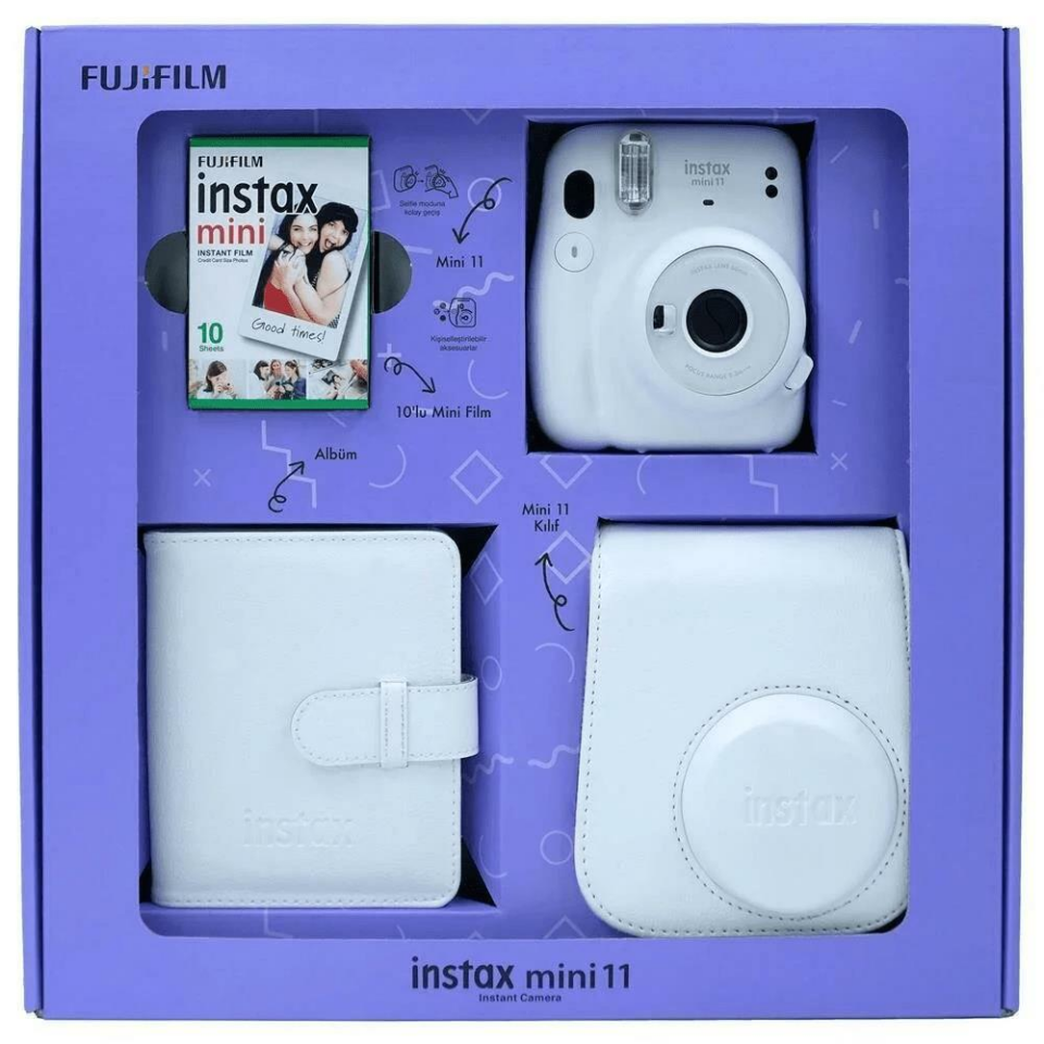 İnstax Mini 11 Özel Kutulu Set Beyaz