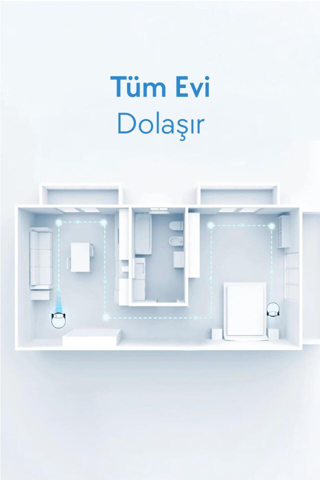 Enabot ROLA PetPal 2.5K Kameralı Evcil Hayvan Robotu R-PETPAL