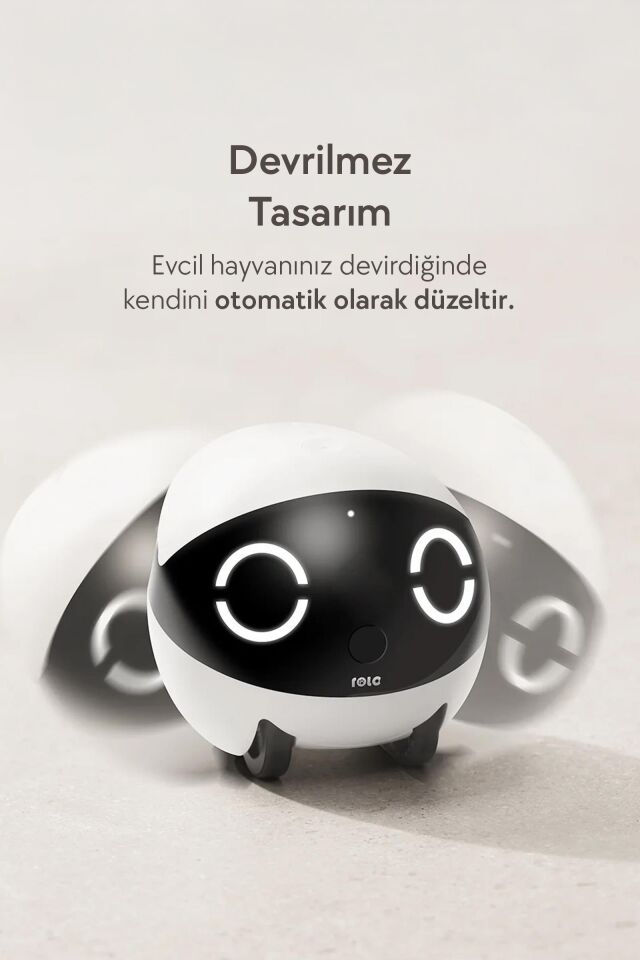 Enabot Rola Mini 2K Kameralı Evcil Hayvan Robotu R-MİNİ
