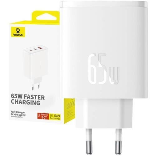 Baseus Cube Pro 2C+U 65W Şarj Cihazı