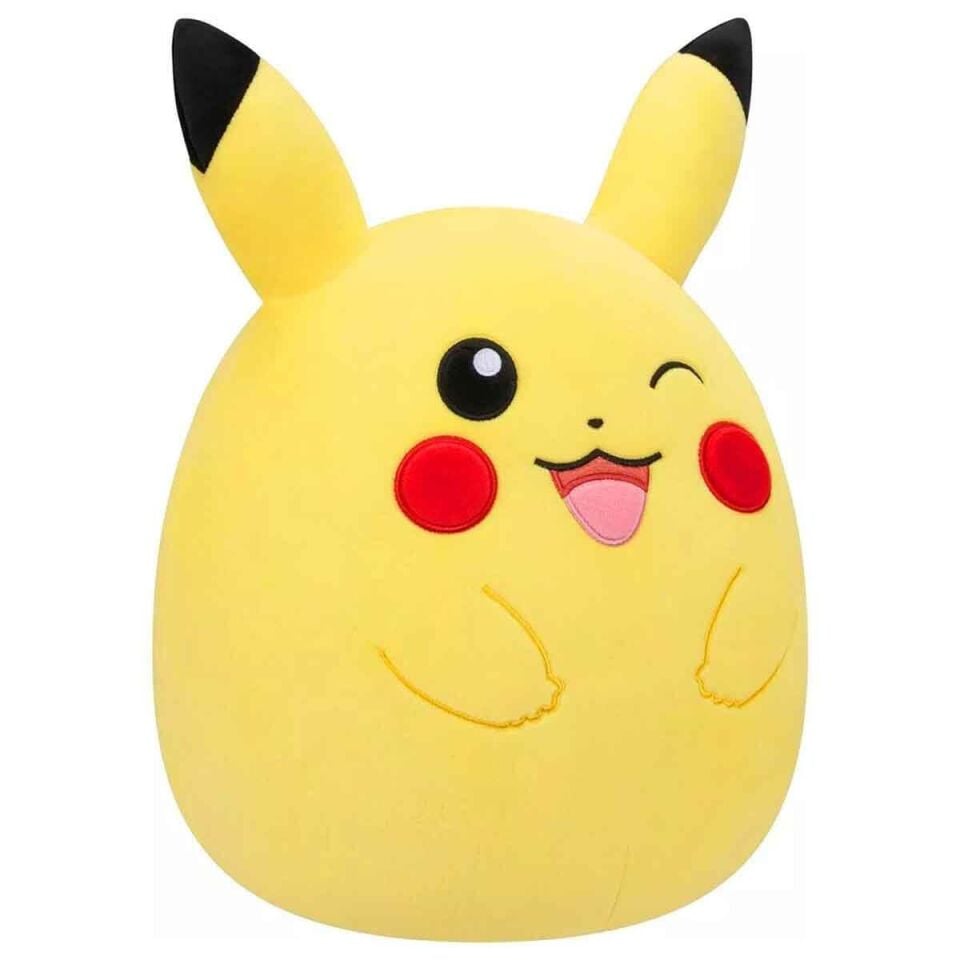 Squishmallows Pokemon Pikachu Göz Kırpan 50 cm