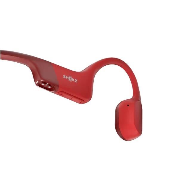 Shokz OpenRun Kemik İletimli Bluetooth Kulaklık Kırmızı
