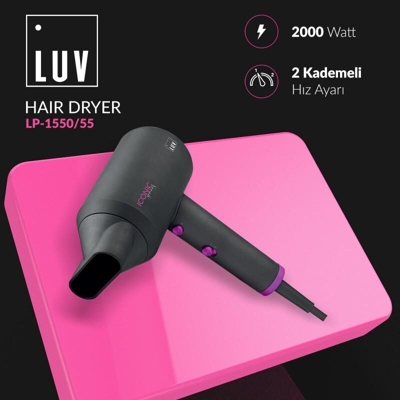 Goldmaster Luv Iconic Series Lp-1550 Saç Kurutma Makinesi