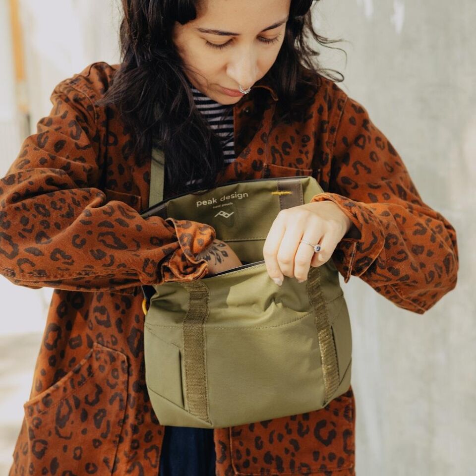 Field Pouch Çok Amaçlı Mini Çanta & Düzenleyici - Kelp