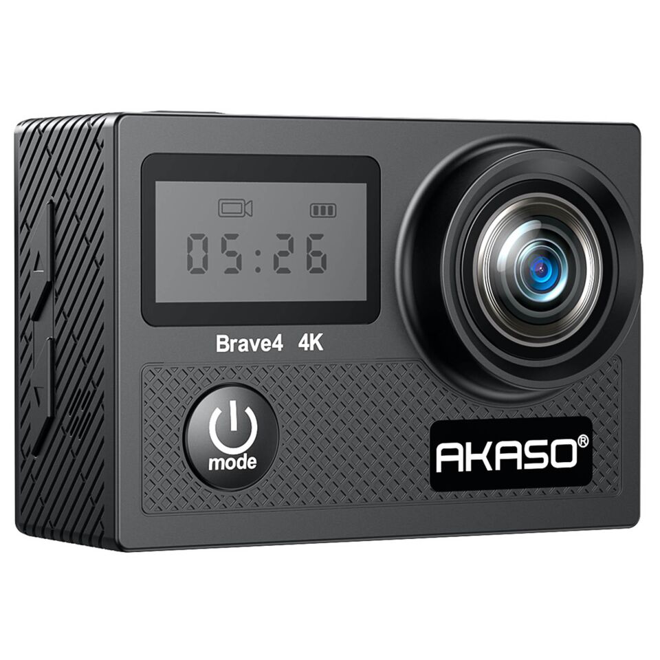Akaso Brave 4 4K Aksiyon Kamera ve Aksesuar Seti