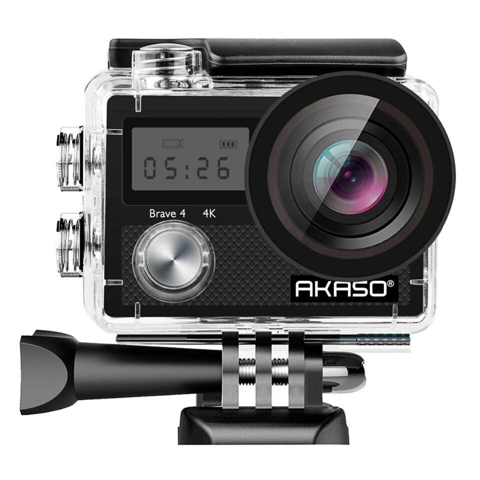 Akaso Brave 4 4K Aksiyon Kamera ve Aksesuar Seti