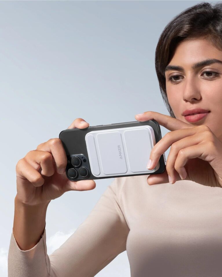 Anker 622 MagGo 5000 mAh Manyetik Powerbank Beyaz
