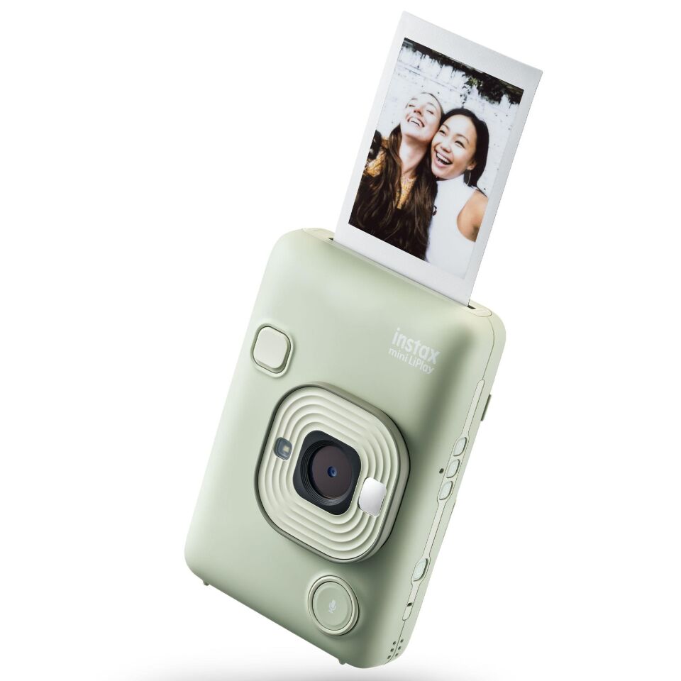 İnstax Mini LiPlay Şipşak Fotoğraf Makinesi + 20'li Film Hediye Siyah