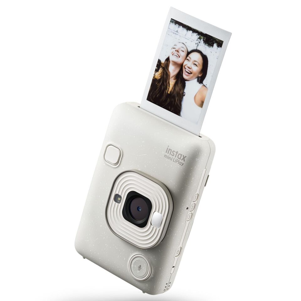 İnstax Mini LiPlay Şipşak Fotoğraf Makinesi + 20'li Film Hediye Beyaz
