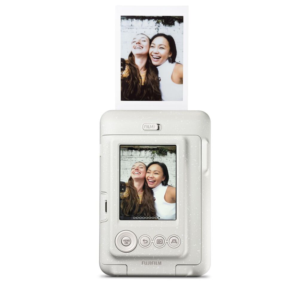 İnstax Mini LiPlay Şipşak Fotoğraf Makinesi + 20'li Film Hediye Beyaz
