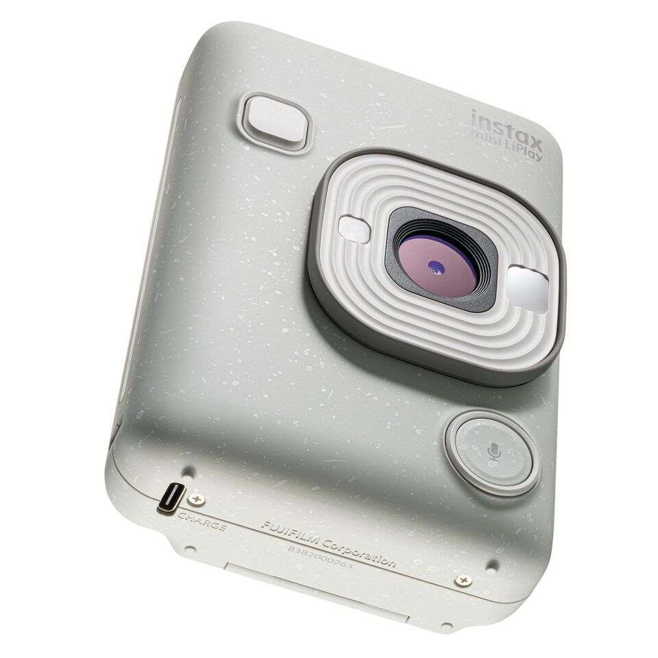 İnstax Mini LiPlay Şipşak Fotoğraf Makinesi + 20'li Film Hediye Beyaz