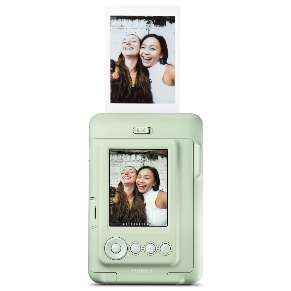 İnstax Mini LiPlay Şipşak Fotoğraf Makinesi + 20'li Film Hediye Yeşil