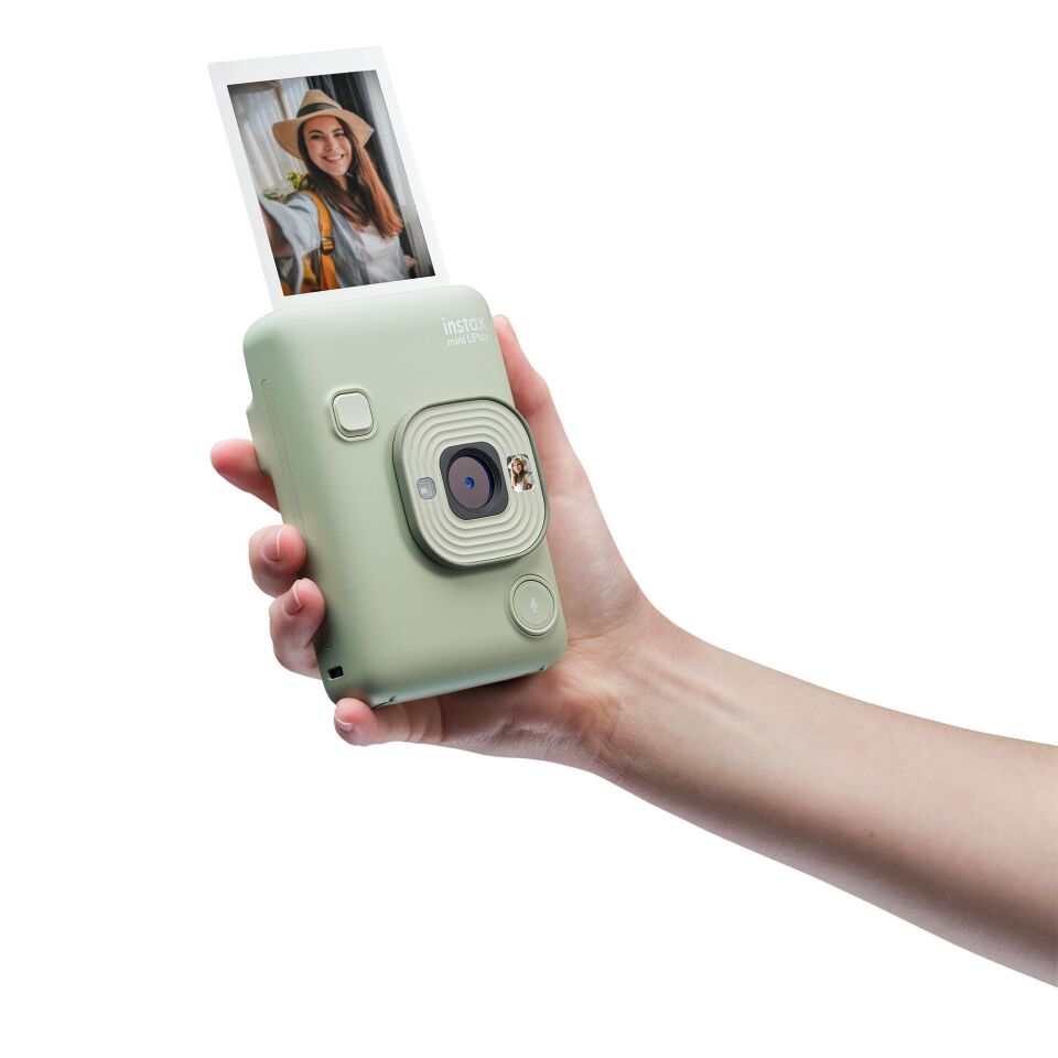 İnstax Mini LiPlay Şipşak Fotoğraf Makinesi + 20'li Film Hediye Yeşil