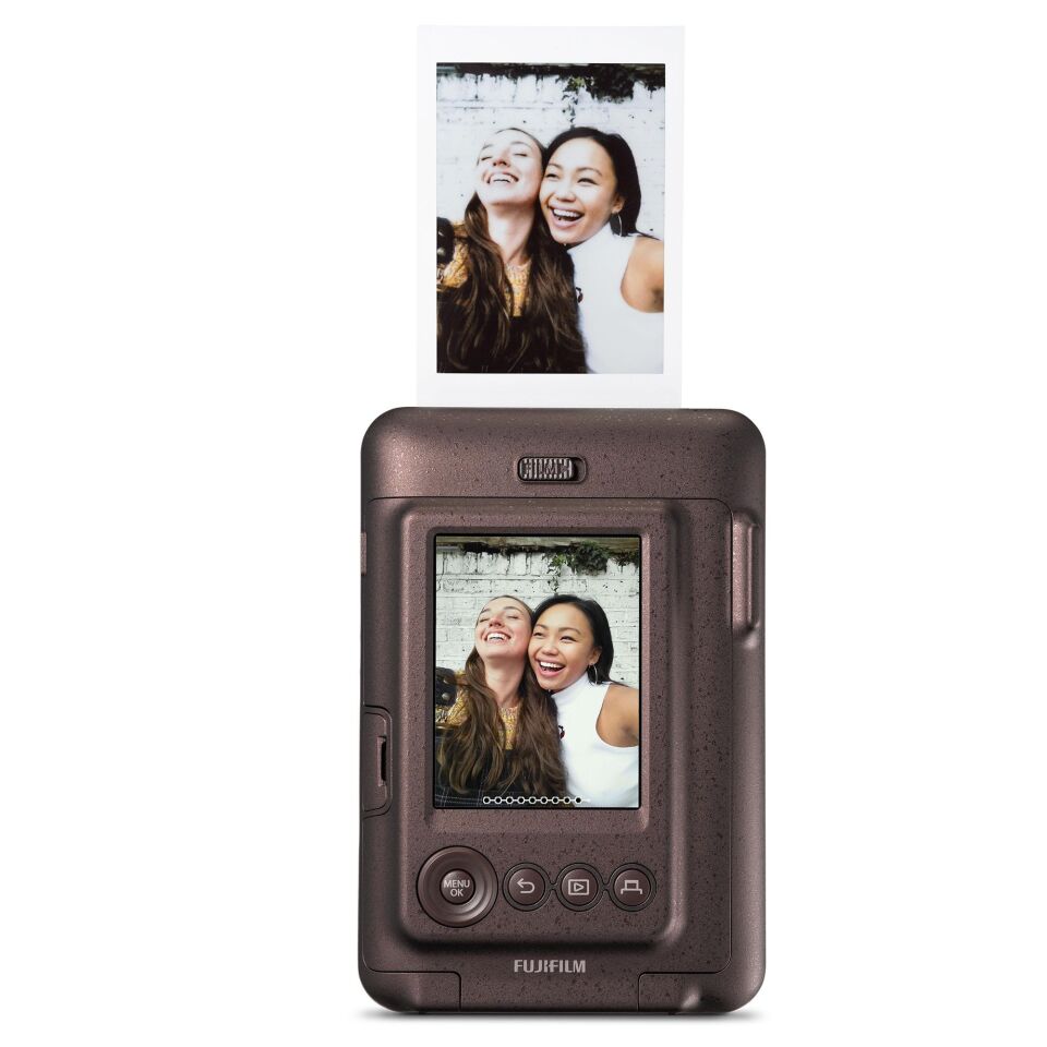 İnstax Mini LiPlay Şipşak Fotoğraf Makinesi + 20'li Film Hediye Bakır