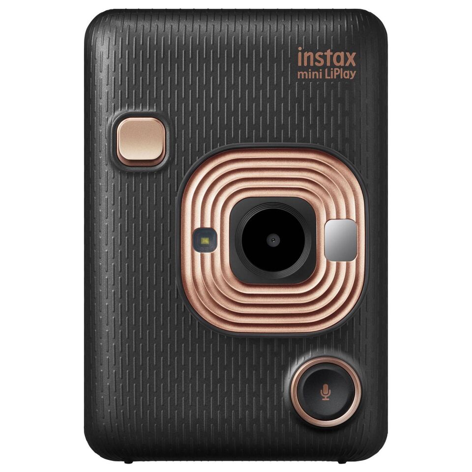 İnstax Mini LiPlay Şipşak Fotoğraf Makinesi + 20'li Film Hediye Siyah