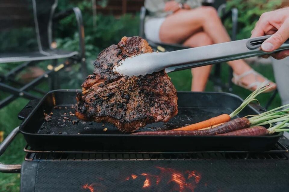 FirePit+ Duman Azaltan Taşınabilir Kamp Ateş Çukuru & Izgara