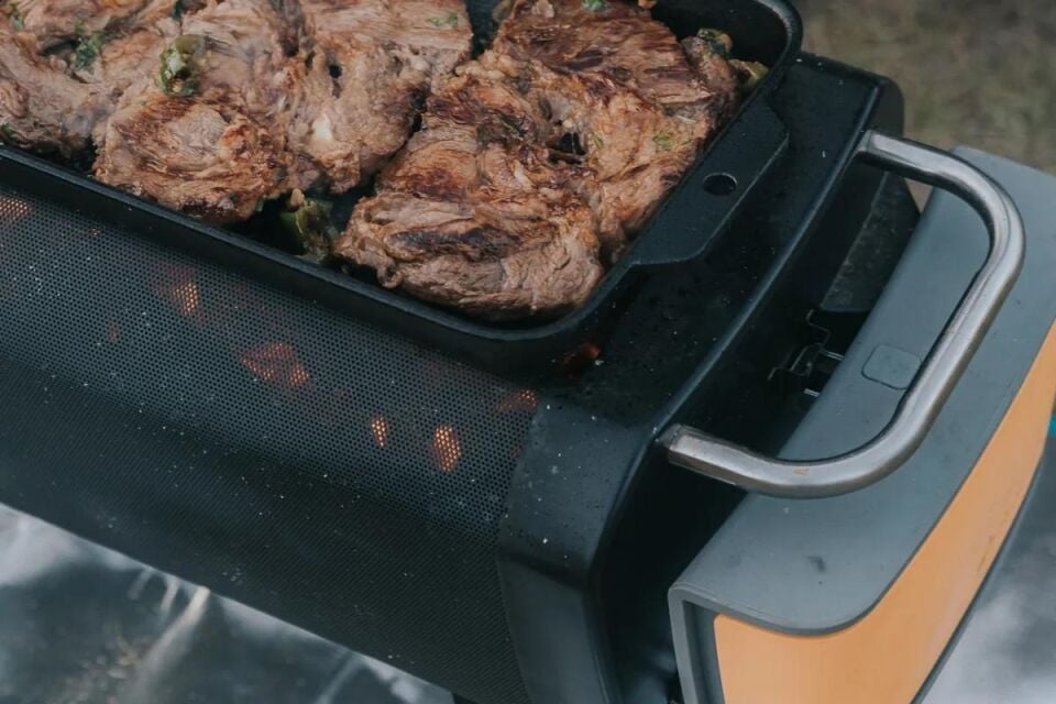 FirePit+ Duman Azaltan Taşınabilir Kamp Ateş Çukuru & Izgara