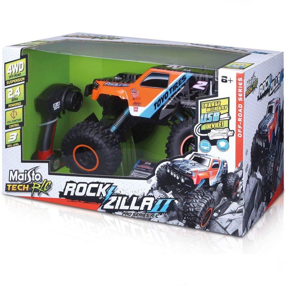 Maisto Rockzilla 2 Pro Series 43 cm R/C Uzaktan Kumandalı Araba