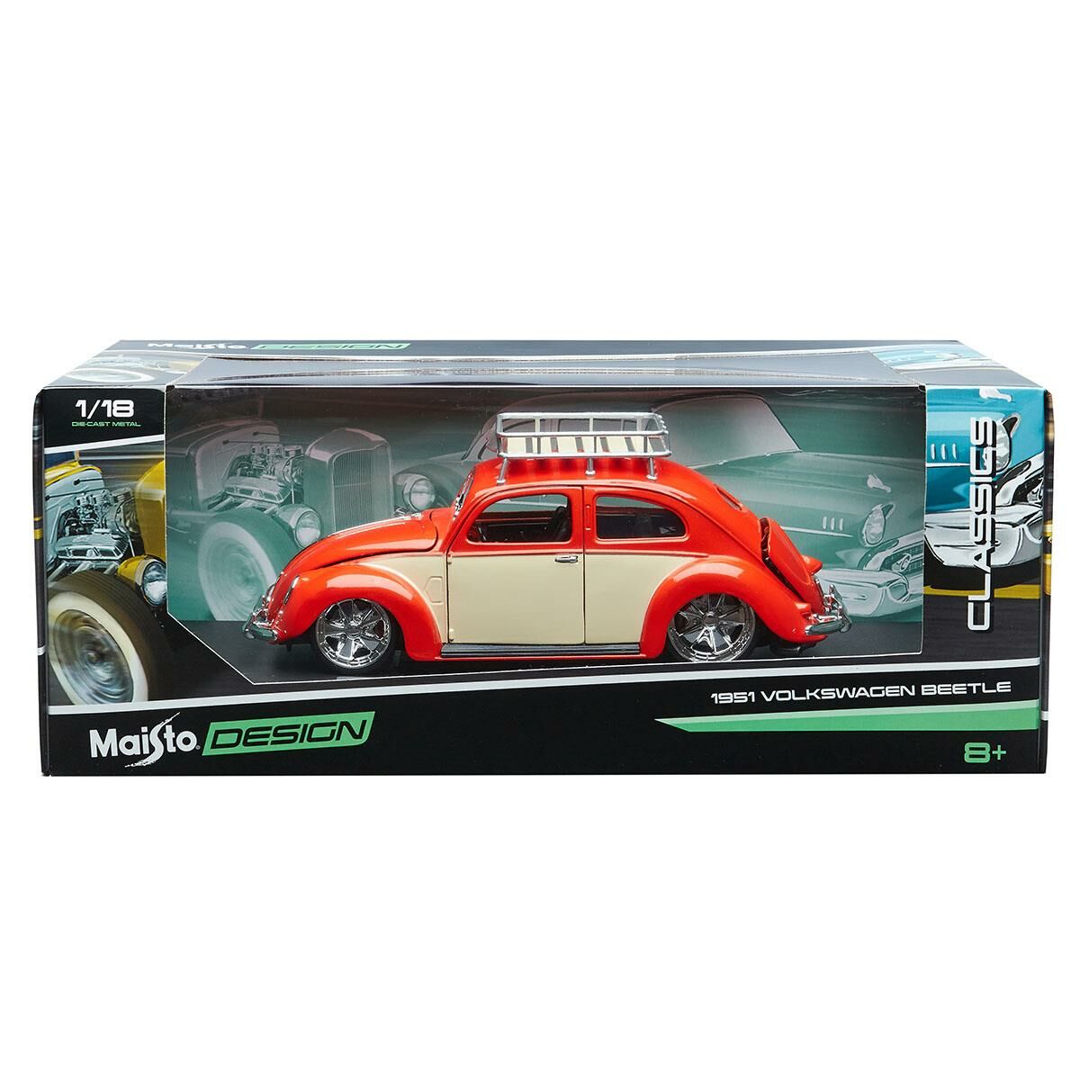 Maisto Design 1951 Wolkswagen Beetle