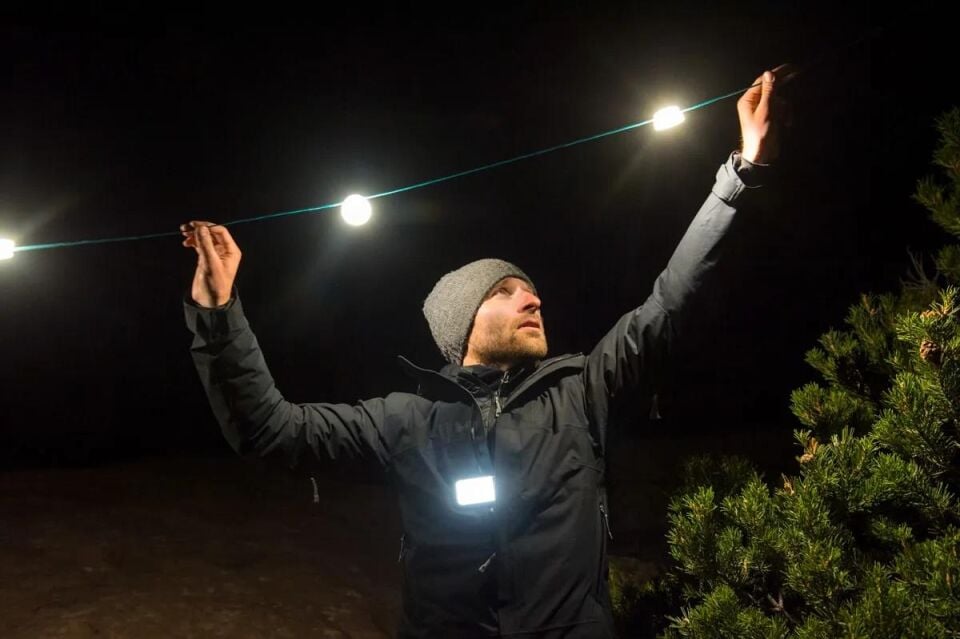 Site Lights Güneş Enerjili & USB-C Şarjlı Kamp Aydınlatma Seti