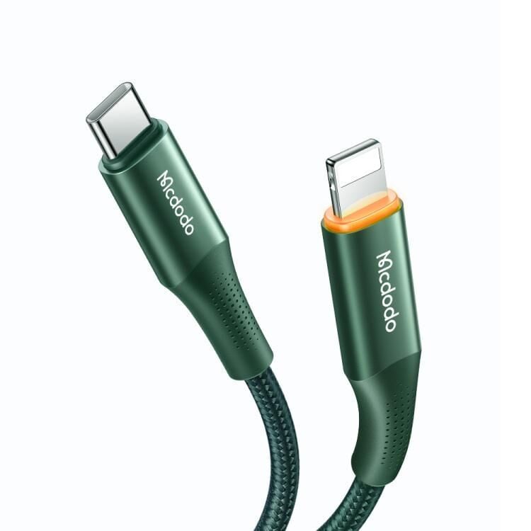 Mcdodo Ca-9963 Type-C To Lightning Şarj Kablosu 1.8 M Yeşil