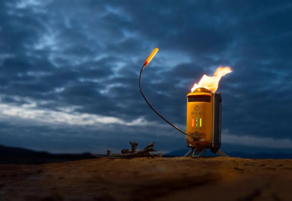 CampStove 2+ Elektrik Üreten Odunlu Kamp Ocağı