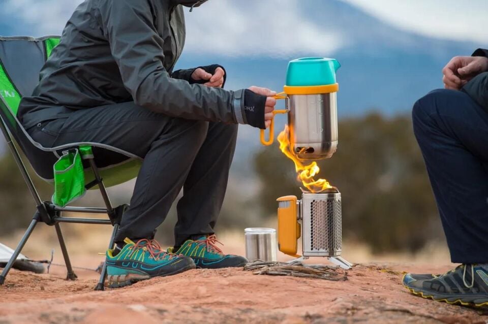CampStove 2+ Elektrik Üreten Odunlu Kamp Ocağı