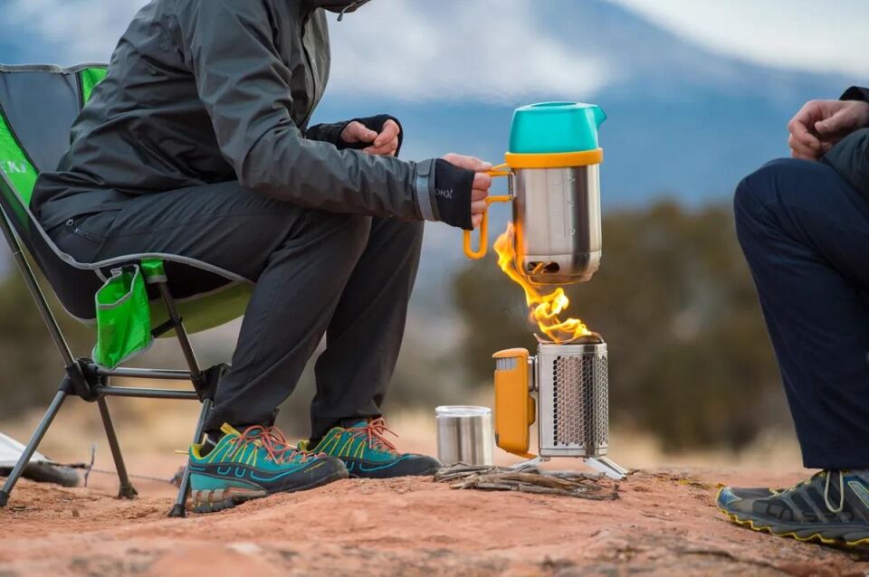 CampStove 2+ Elektrik Üreten Odunlu Kamp Ocağı