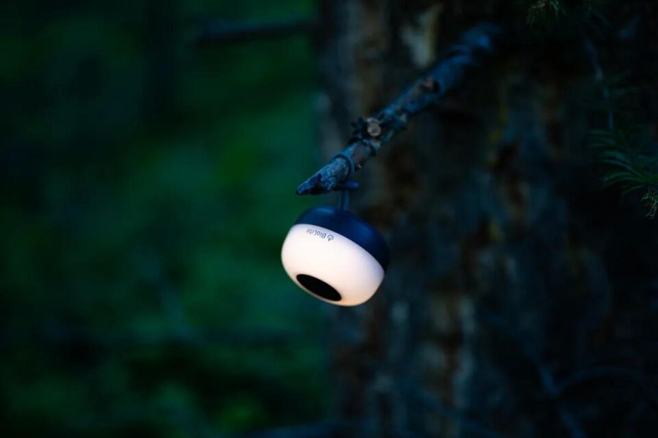 AlpenGlow Mini 150 Lumen USB Kamp Lambası - Ocean Teal