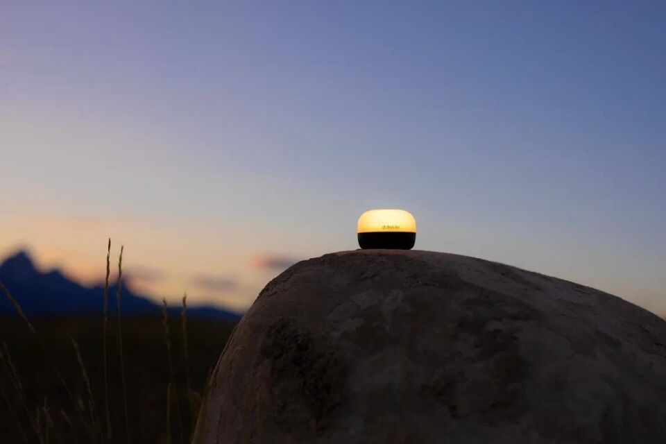 AlpenGlow Mini 150 Lumen USB Kamp Lambası - Ocean Teal