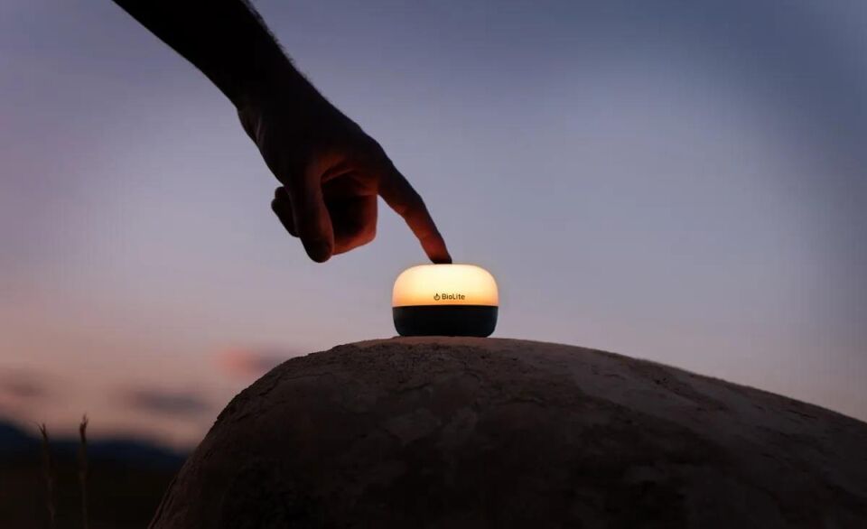 AlpenGlow Mini 150 Lumen USB Kamp Lambası - Charcoal