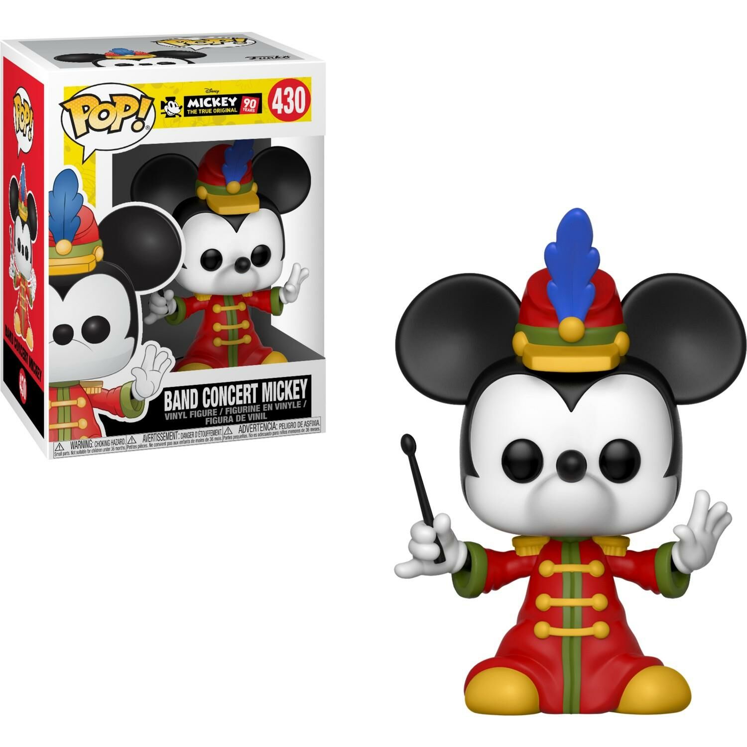 Funko Pop Disney Mickey'S 90Th - Band Concert