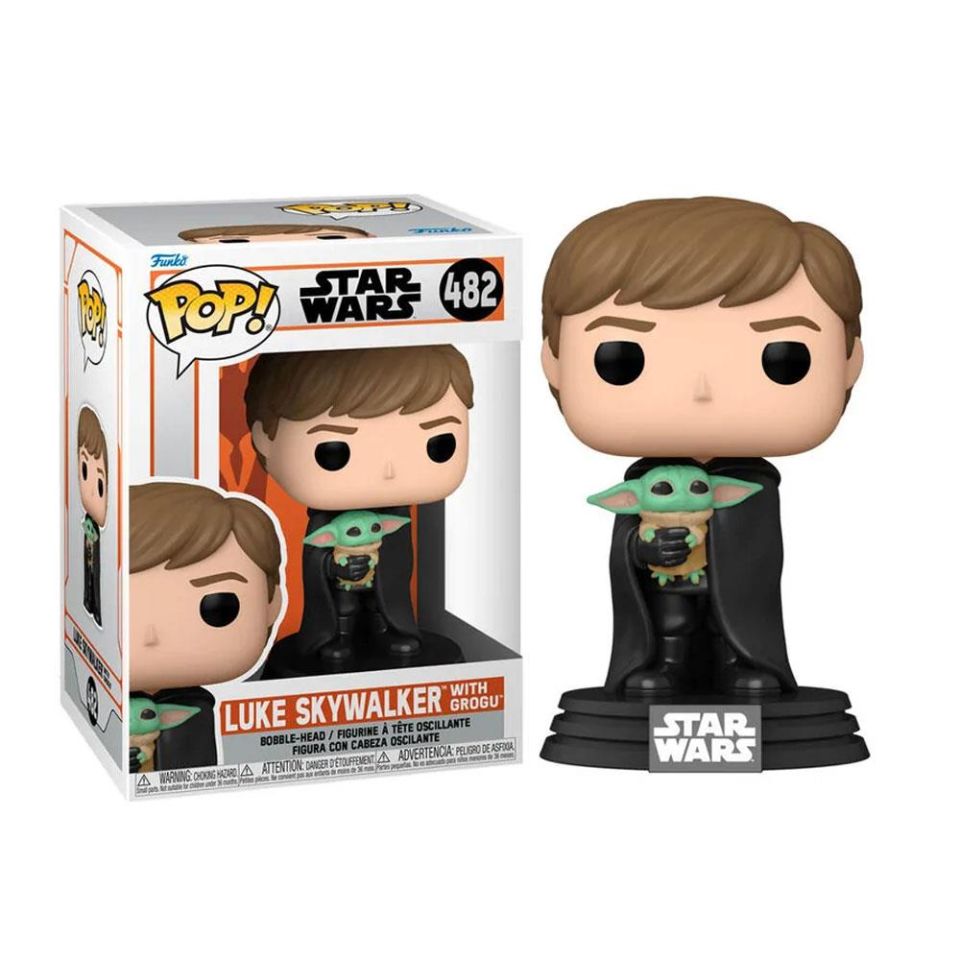 Funko Pop Figür Star Wars Mandalorian Luke With Child