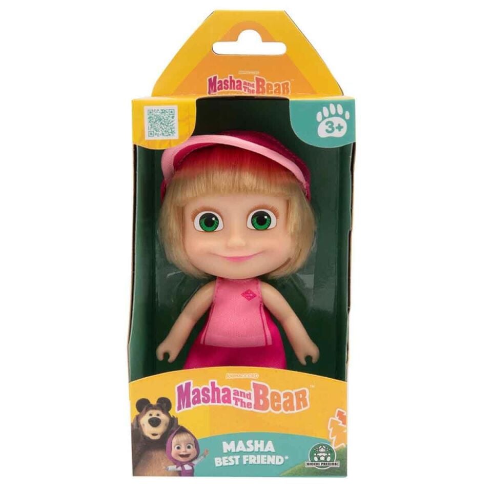 Maşa ve Koca Ayı Klasik Tenis Kıyafetli Maşa  12 cm Bebek MHA37000