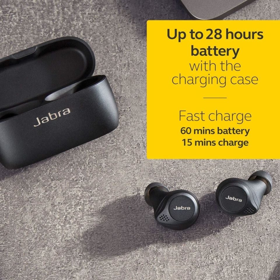 Jabra Elite Active 75T Bluetooth Kulaklık Siyah