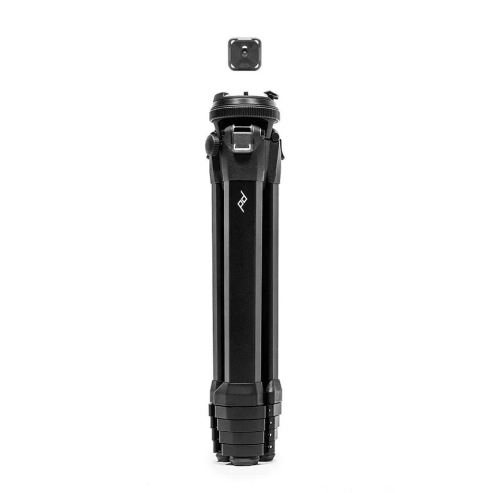 Travel Tripod Alüminyum Kompakt Seyahat Tripodu